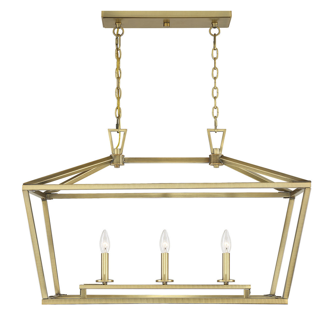 Savoy House Townsend 1-323-3-322 Pendant Light - Warm Brass