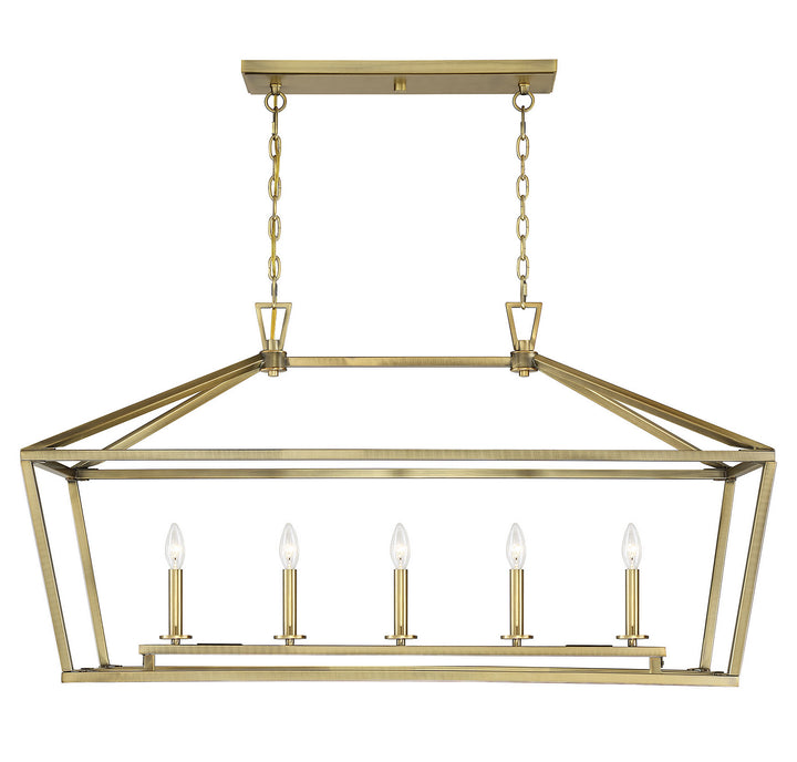 Savoy House Townsend 1-324-5-322 Pendant Light - Warm Brass