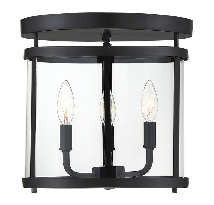 Savoy House Penrose 6-1043-3-BK Ceiling Light - Black