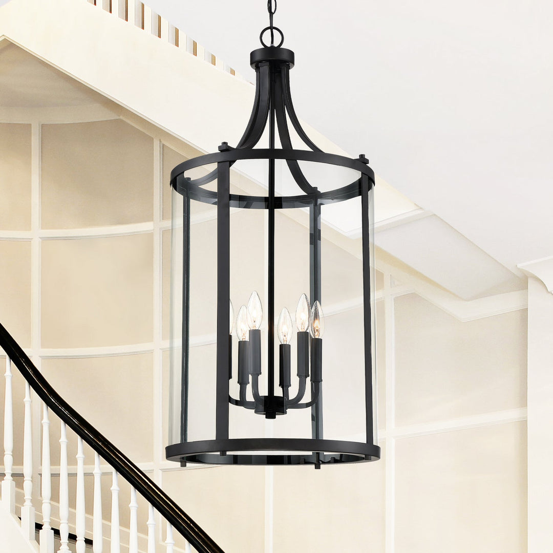 Savoy House Penrose 7-1041-6-BK Pendant Light - Black
