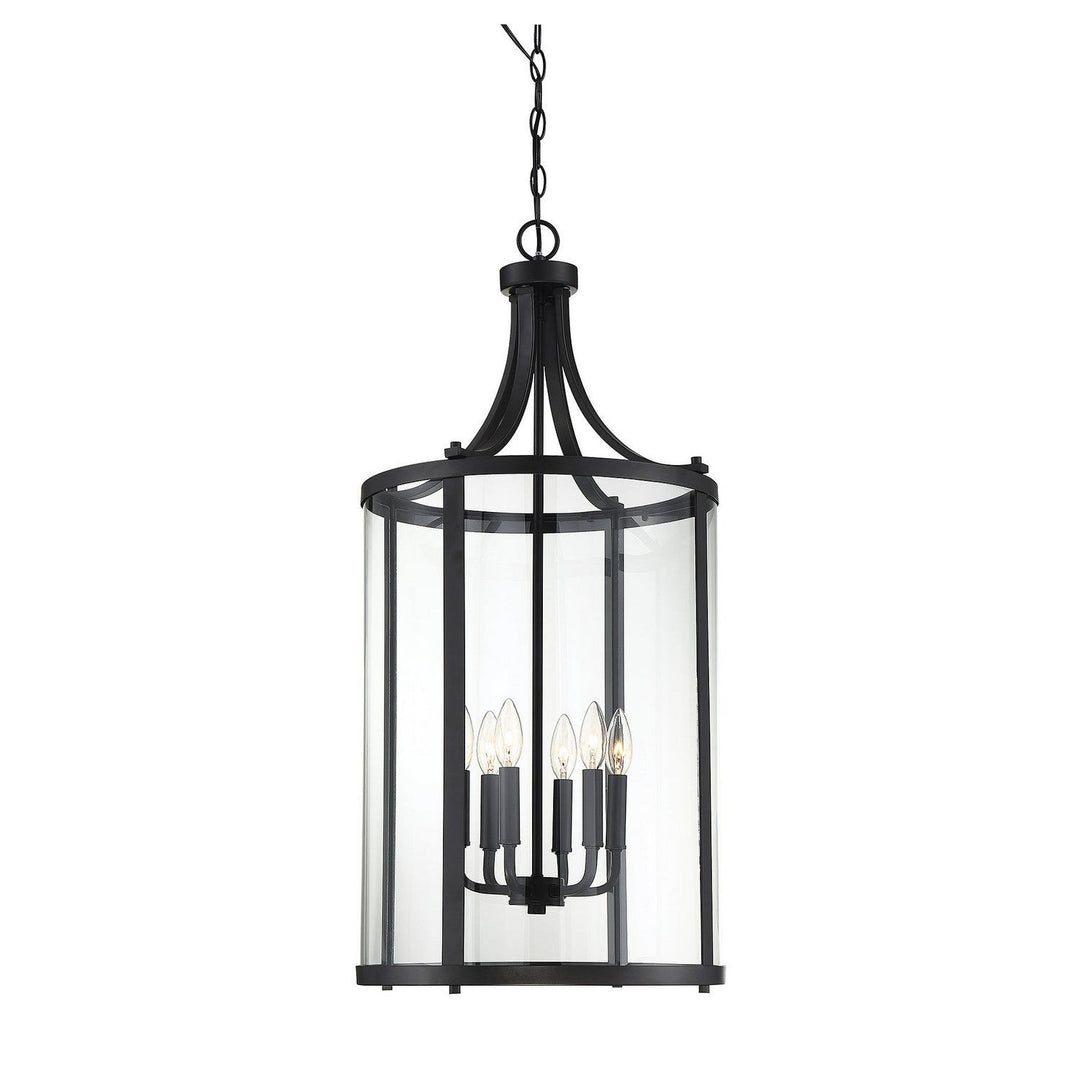 Savoy House Penrose 7-1041-6-BK Pendant Light - Black