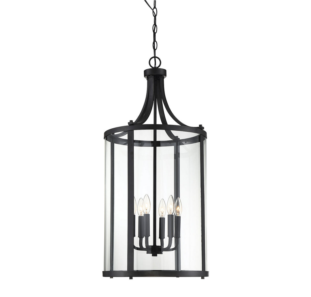 Savoy House Penrose 7-1041-6-BK Pendant Light - Black