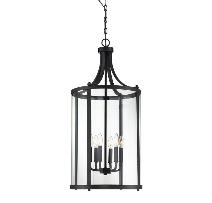 Savoy House Penrose 7-1041-6-BK Pendant Light - Black