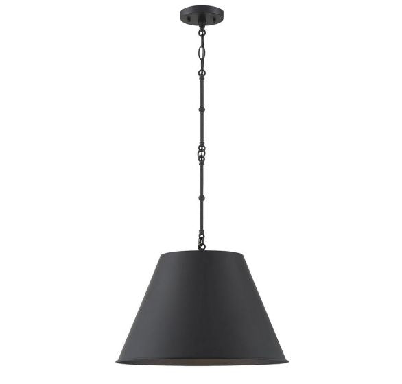 Savoy House Alden 7-131-1-89 Pendant Light - Matte Black