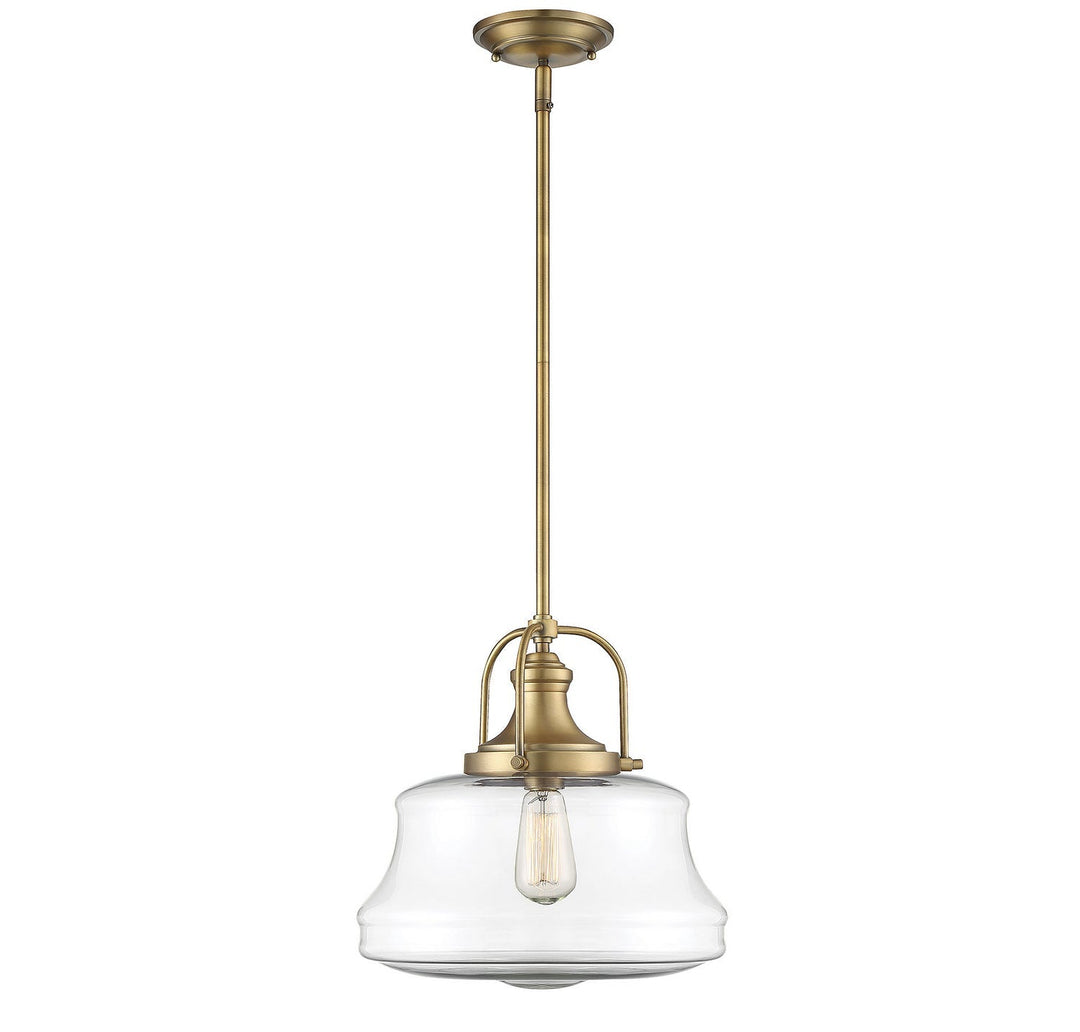 Savoy House Garvey 7-5012-1-322 Pendant Light - Warm Brass