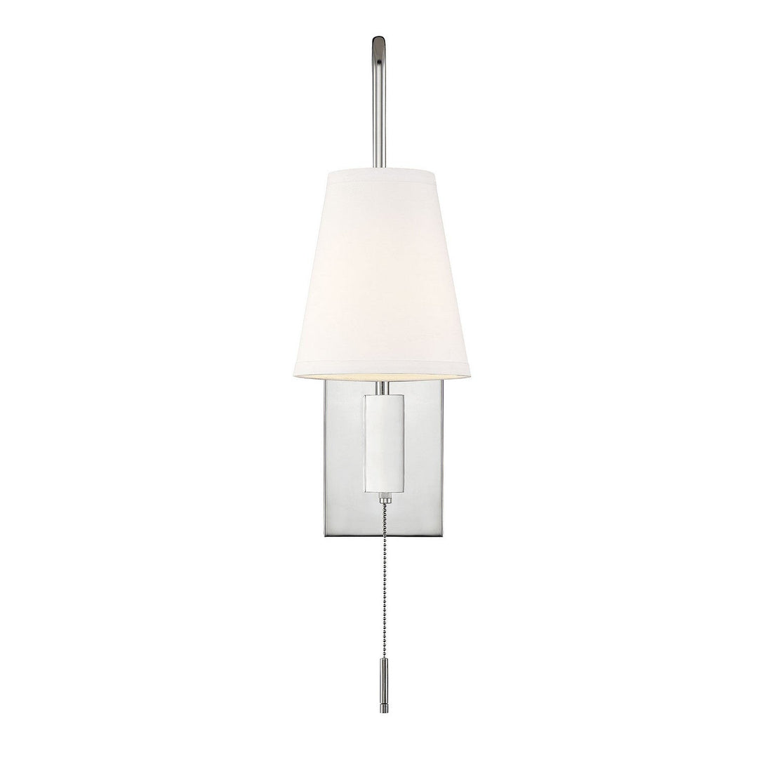 Savoy House Owen 9-0900CP-1-109 Wall Sconce Light - Polished Nickel