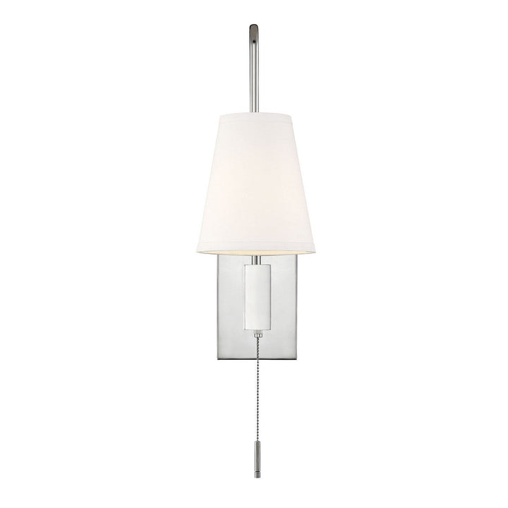 Savoy House Owen 9-0900CP-1-109 Wall Sconce Light - Polished Nickel