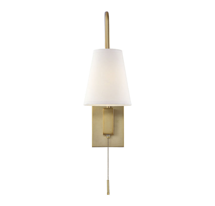 Savoy House Owen 9-0900CP-1-322 Wall Sconce Light - Warm Brass