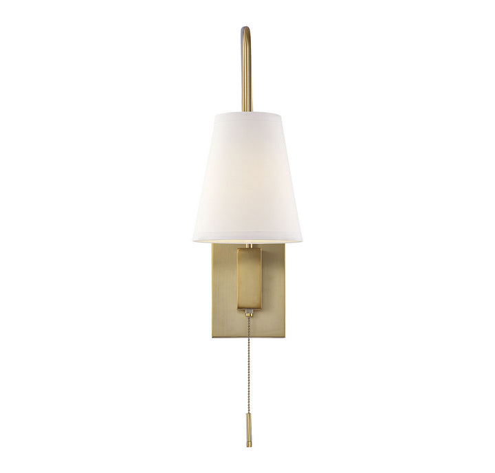 Savoy House Owen 9-0900CP-1-322 Wall Sconce Light - Warm Brass
