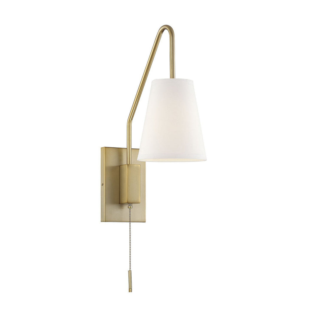 Savoy House Owen 9-0900CP-1-322 Wall Sconce Light - Warm Brass