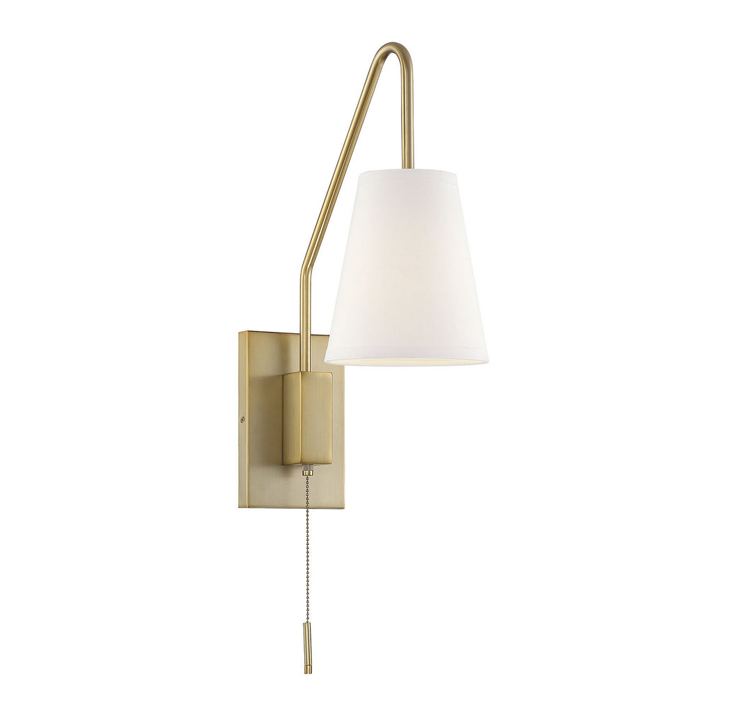 Savoy House Owen 9-0900CP-1-322 Wall Sconce Light - Warm Brass