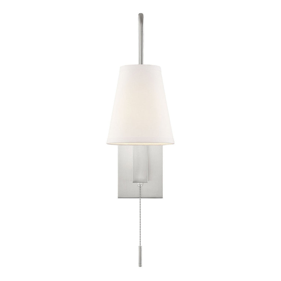Savoy House Owen 9-0900CP-1-SN Wall Sconce Light - Satin Nickel