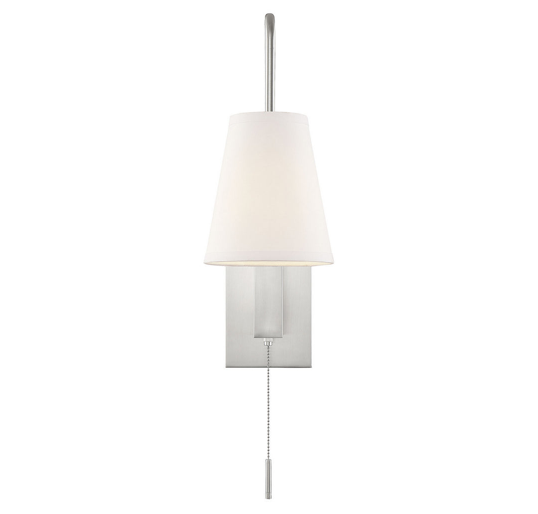 Savoy House Owen 9-0900CP-1-SN Wall Sconce Light - Satin Nickel