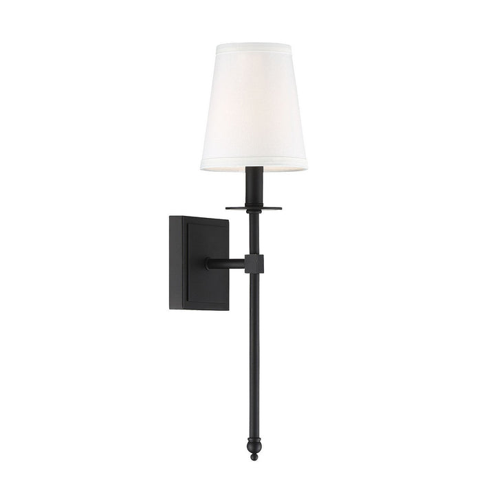 Savoy House Monroe 9-302-1-89 Wall Sconce Light - Matte Black