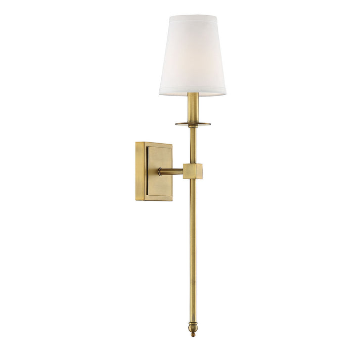 Savoy House Monroe 9-303-1-322 Wall Sconce Light - Warm Brass