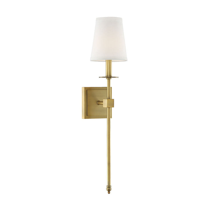 Savoy House Monroe 9-303-1-322 Wall Sconce Light - Warm Brass