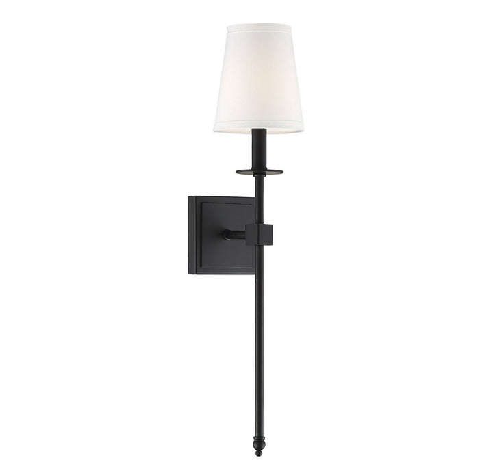 Savoy House Monroe 9-303-1-89 Wall Sconce Light - Matte Black