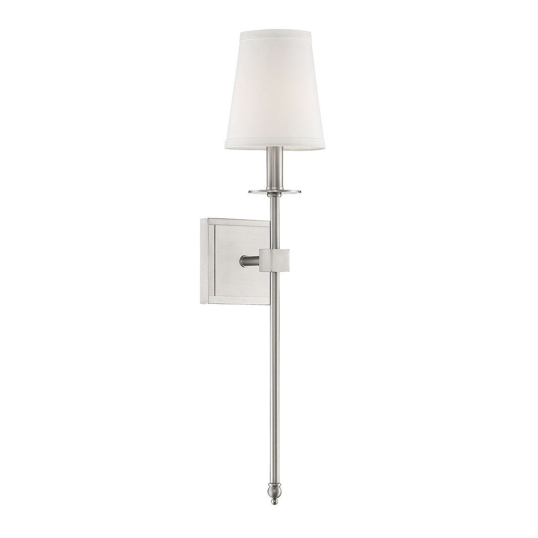 Savoy House Monroe 9-303-1-SN Wall Sconce Light - Satin Nickel