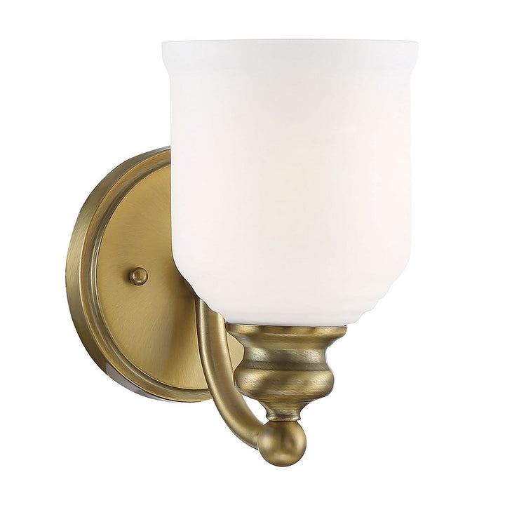 Savoy House Melrose 9-6836-1-322 Wall Sconce Light - Warm Brass