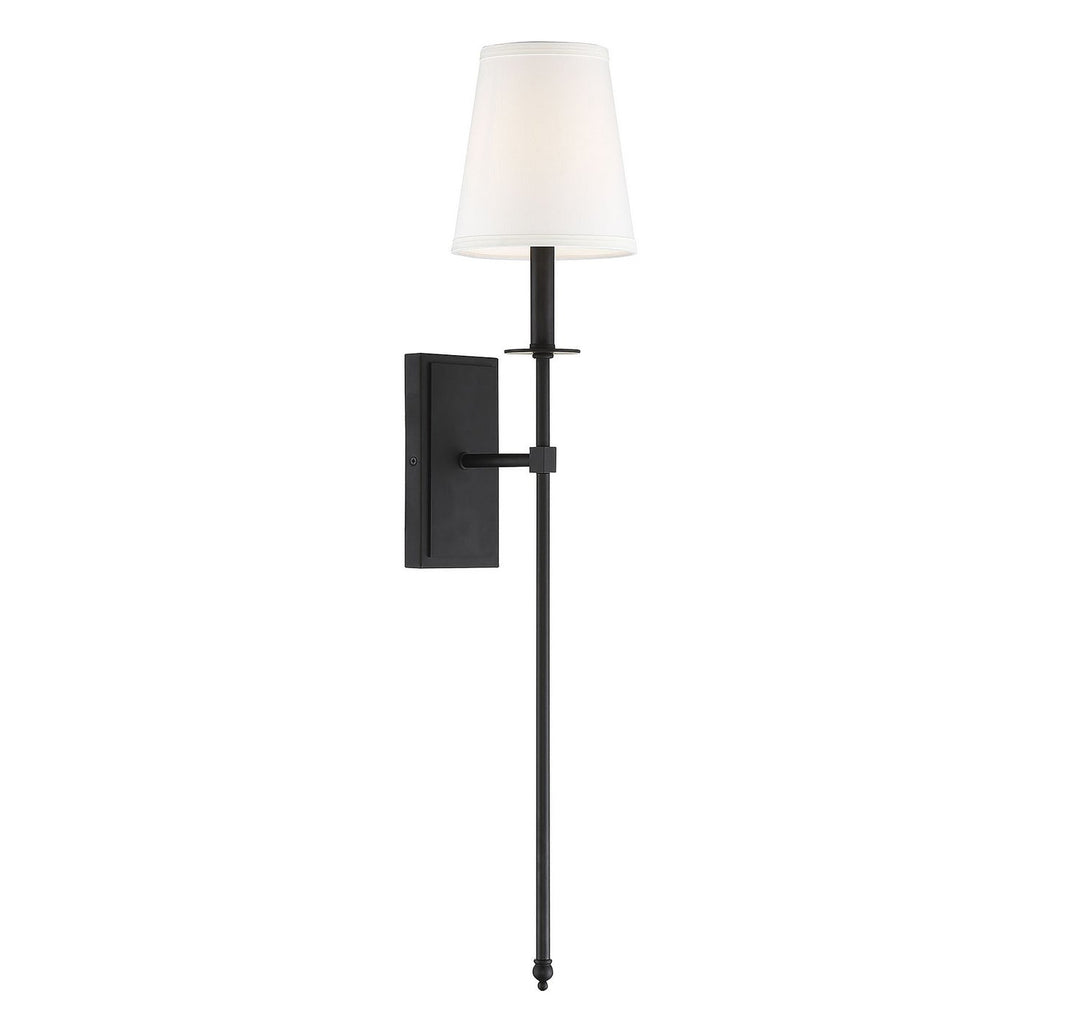 Savoy House Monroe 9-7144-1-89 Wall Sconce Light - Matte Black