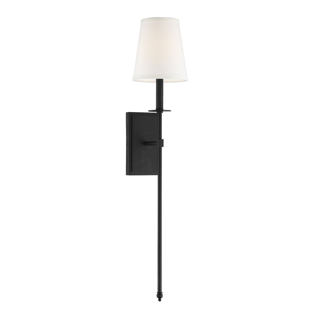 Savoy House Monroe 9-7144-1-89 Wall Sconce Light - Matte Black