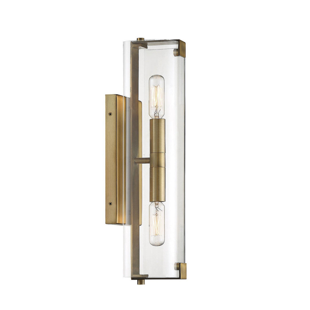 Savoy House Winfield 9-9771-2-322 Wall Sconce Light - Warm Brass