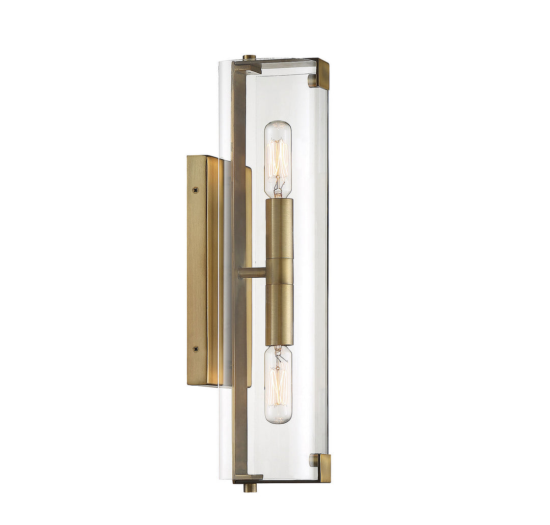 Savoy House Winfield 9-9771-2-322 Wall Sconce Light - Warm Brass