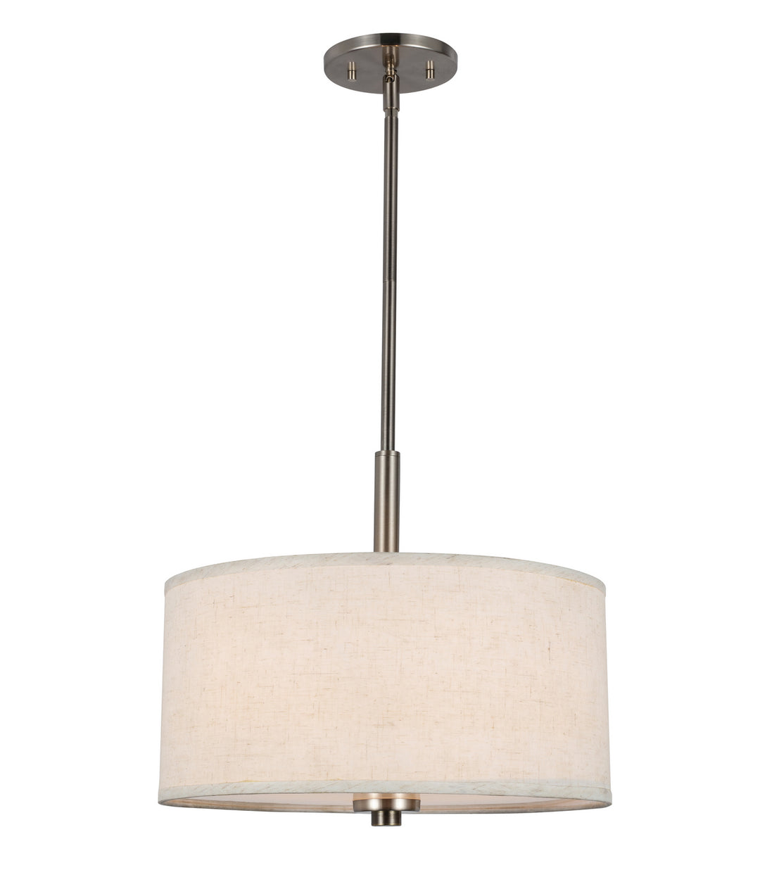Woodbridge Drum 13420STN-S11500 Pendant Light - Satin Nickel