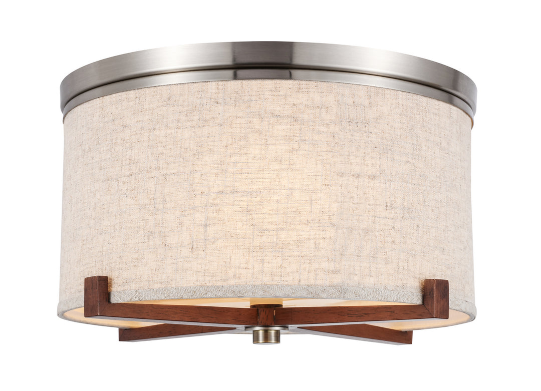 Woodbridge Brendan 13432STN-S11501 Ceiling Light - Satin Nickel