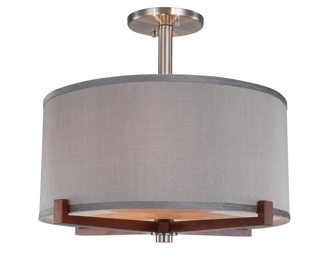 Woodbridge Brendan 13437STN-S11502 Ceiling Light - Satin Nickel