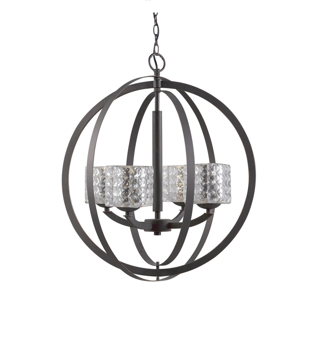 Woodbridge Mirage 14320MEBLE-C80410 Chandelier Light - Bronze