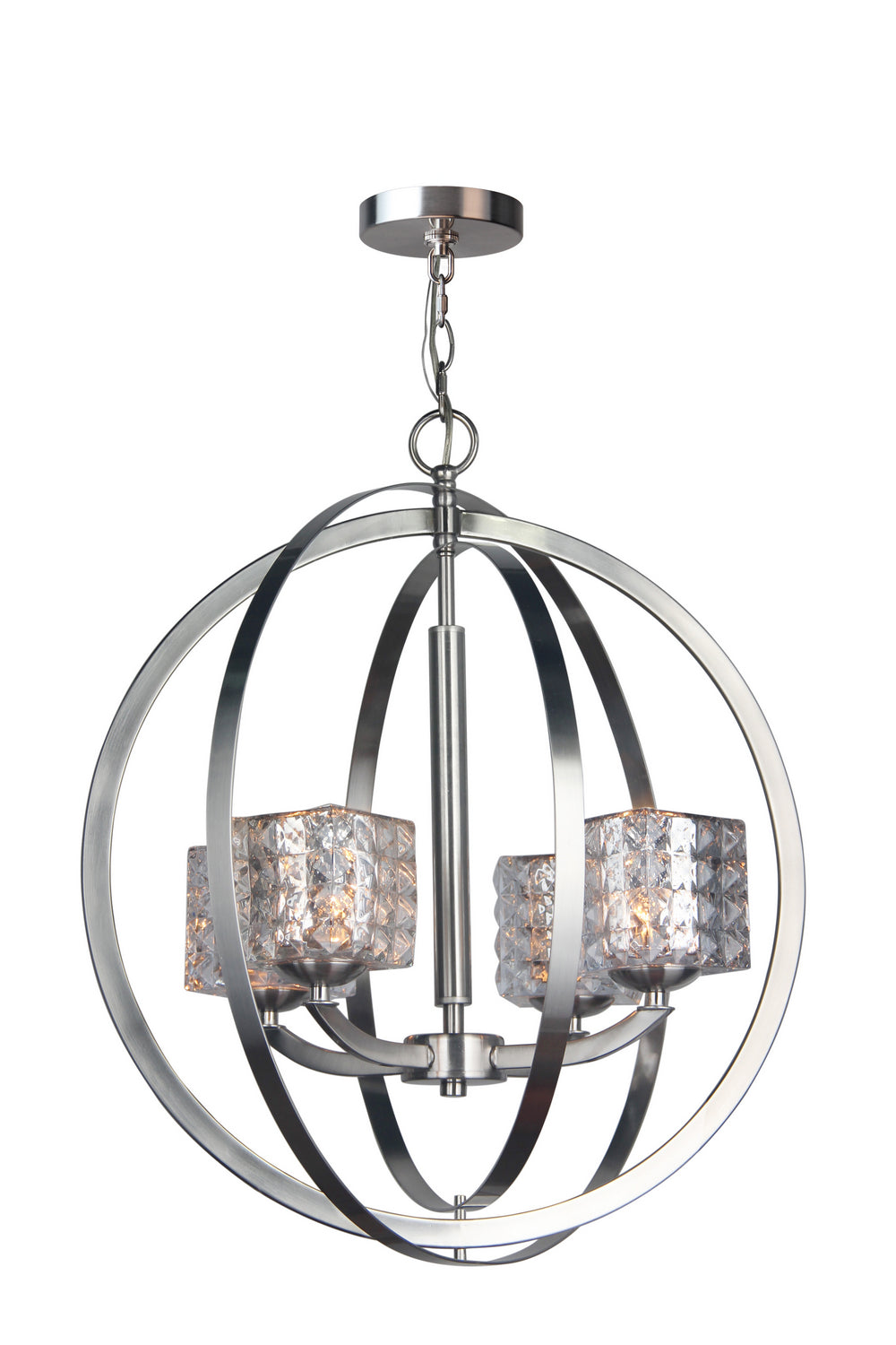 Woodbridge Mirage 14320STNLE-C80414 Chandelier Light - Satin Nickel