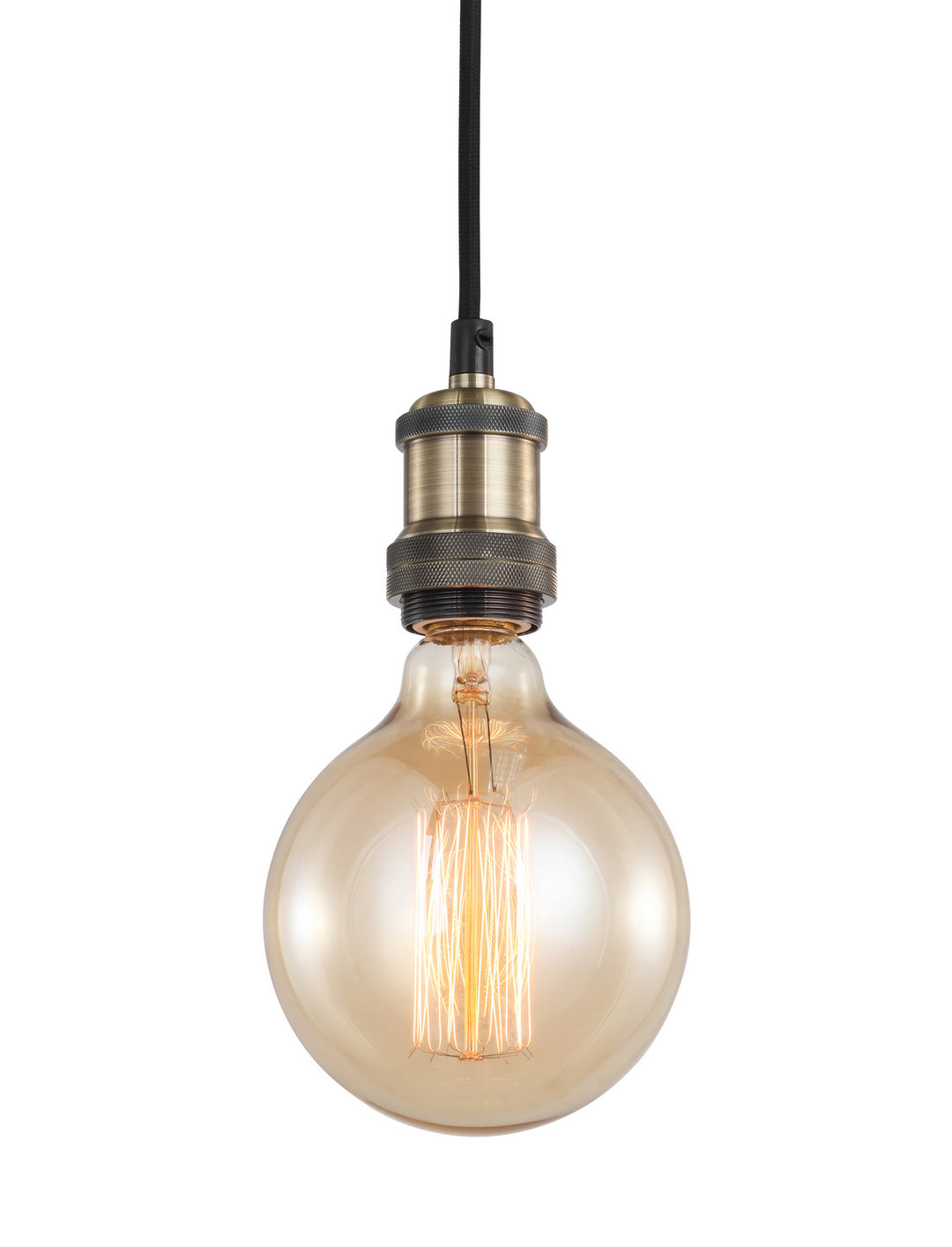 Woodbridge Fulton 18323ATB-G125 Pendant Light - Antique Brass