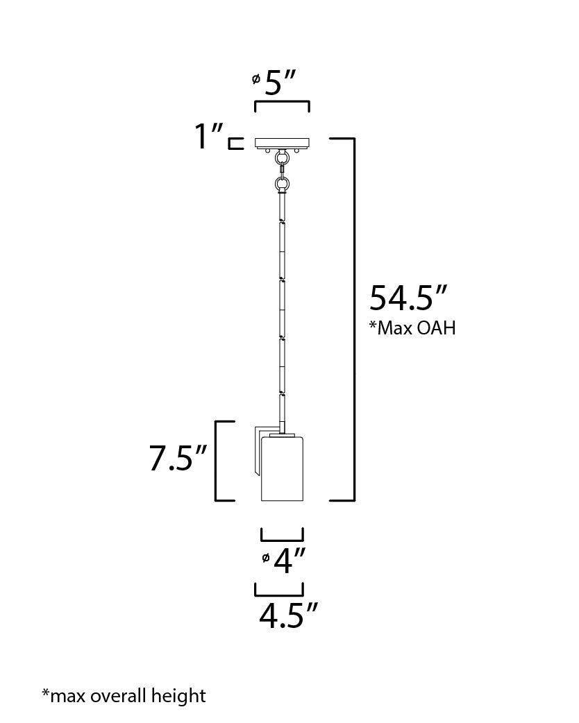 Maxim Dart 91280SWSBR Pendant Light - Satin Brass