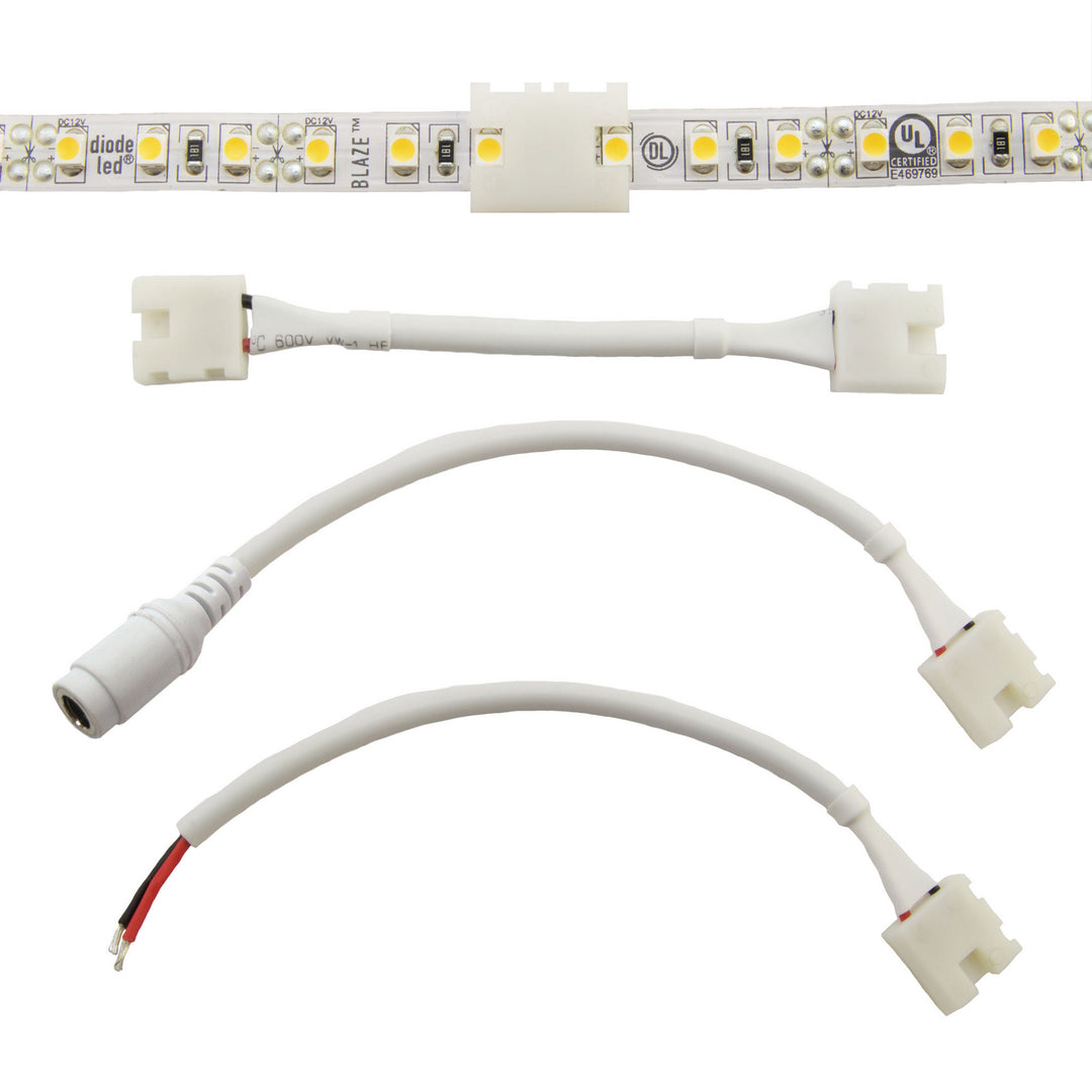 Diode Led Lighting DI-CKT-48SP8-5  Splice Connector Decor White