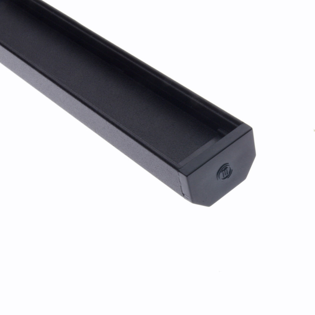 Diode Led Lighting DI-CPCHA-SQ48B  Builder Channel Decor Black