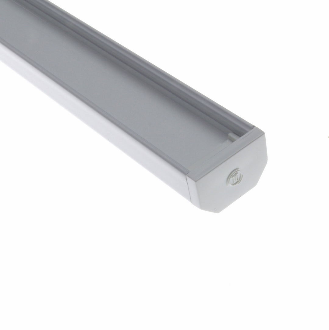 Diode Led Lighting DI-CPCHA-SQ96W  Builder Channel Decor White