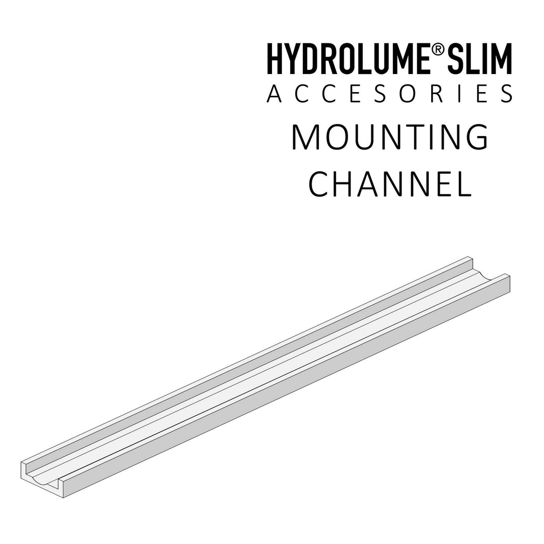 Diode Led Lighting DI-HLS-MTCH  Mounting Channel - 2 Pack Decor White