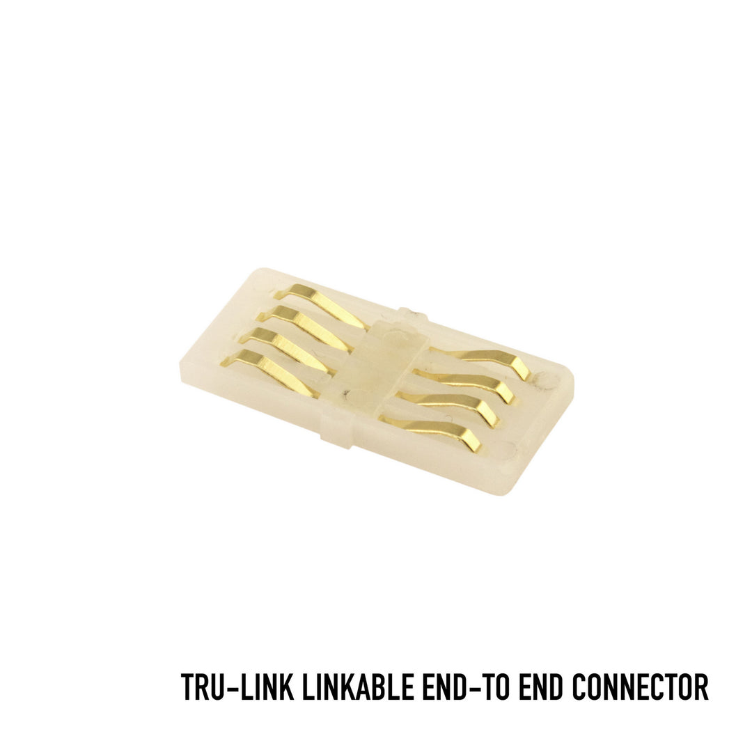 Diode Led Lighting DI-TR-ETE  Linkable End-To-End Connector Decor White
