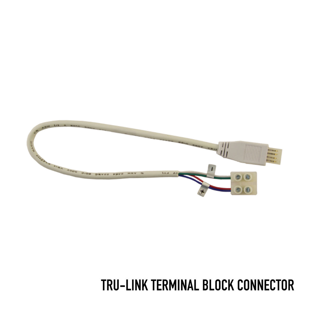 Diode Led Lighting DI-TR-PWR-TB-W  Terminal Block Connector Decor White