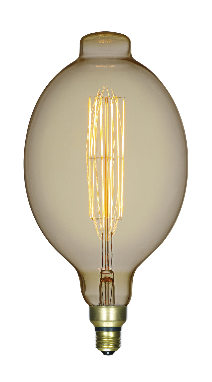 Satco Lighting S2432   Light Bulb Amber