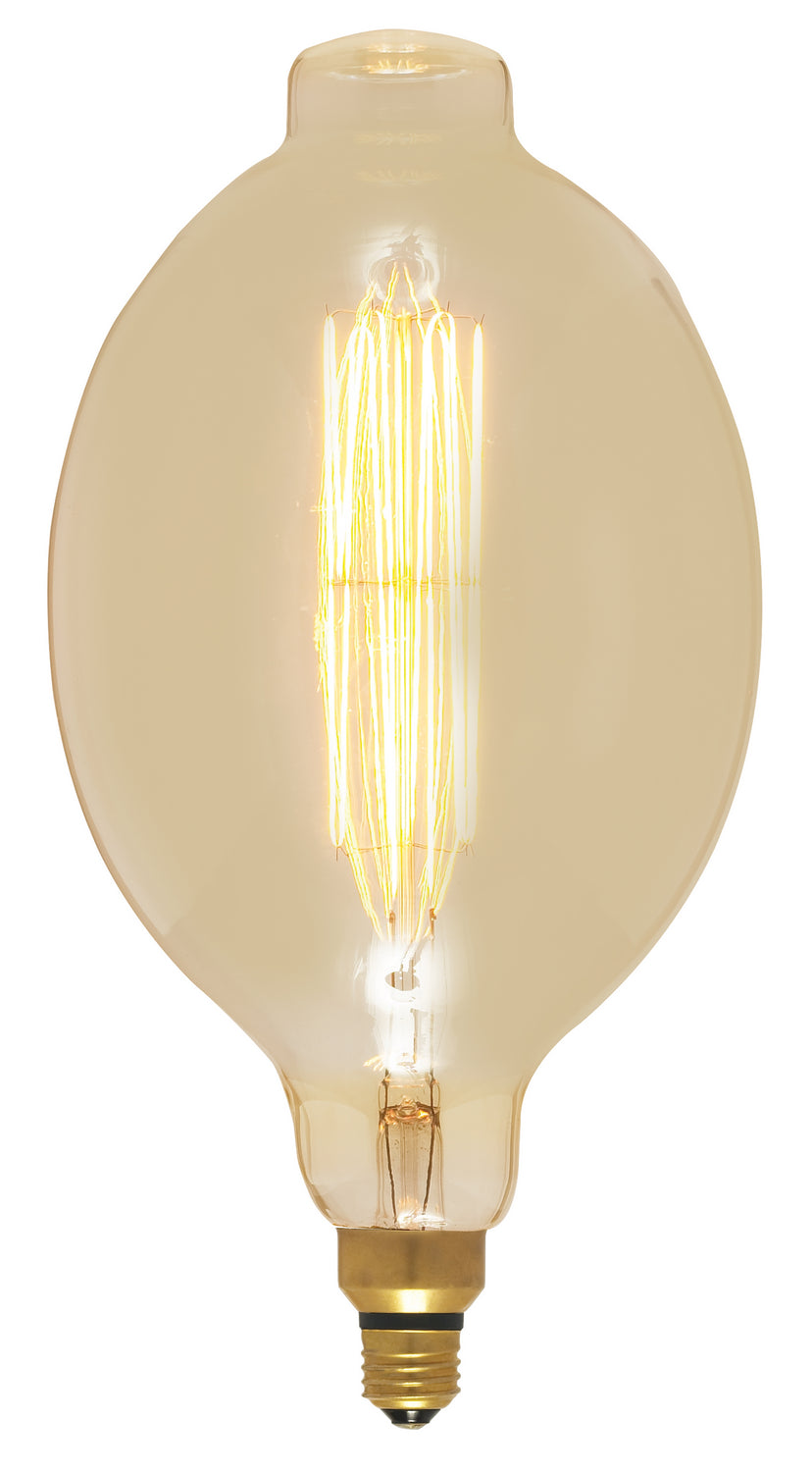 Satco Lighting S2432   Light Bulb Amber