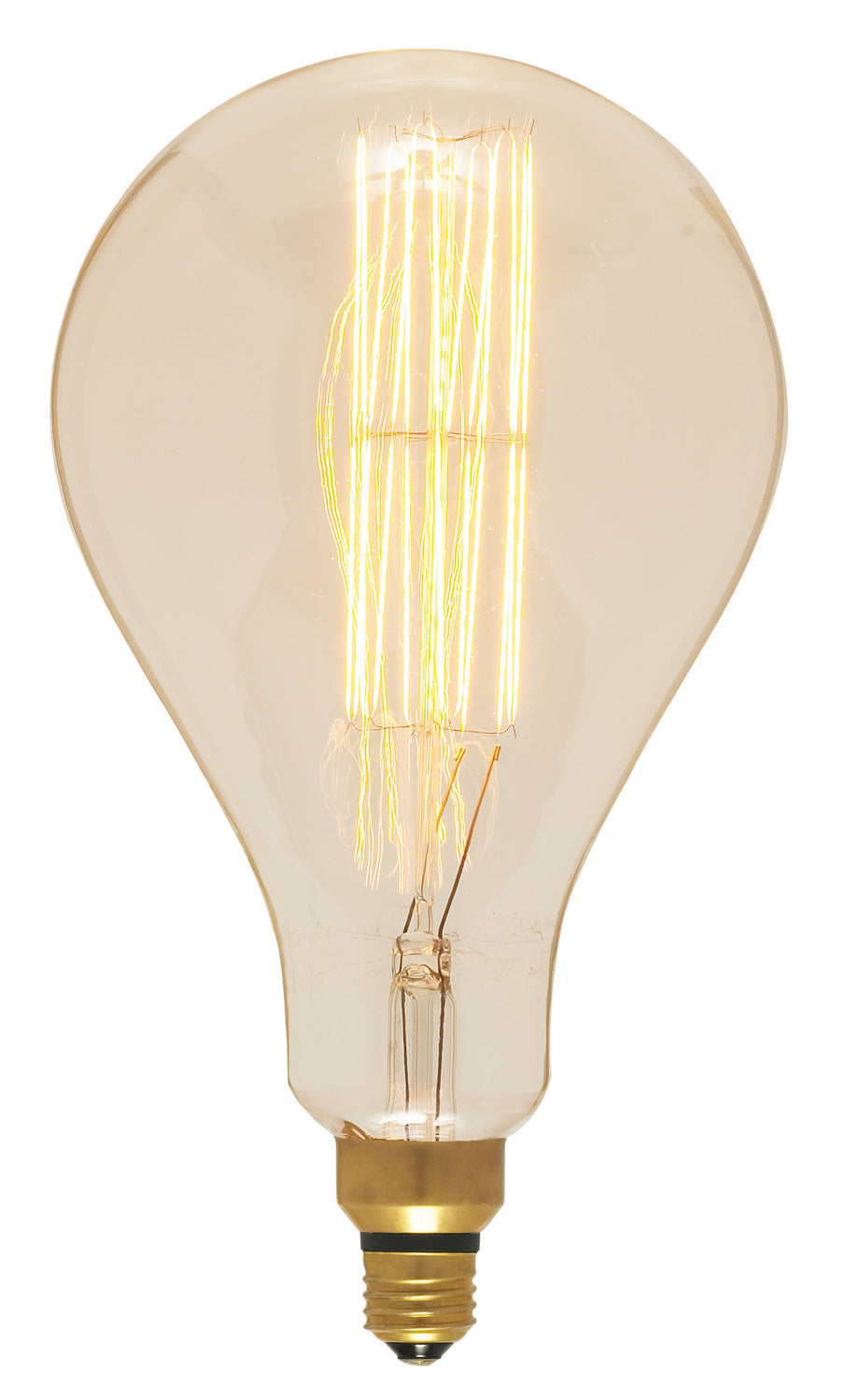 Satco Lighting S2433   Light Bulb Amber