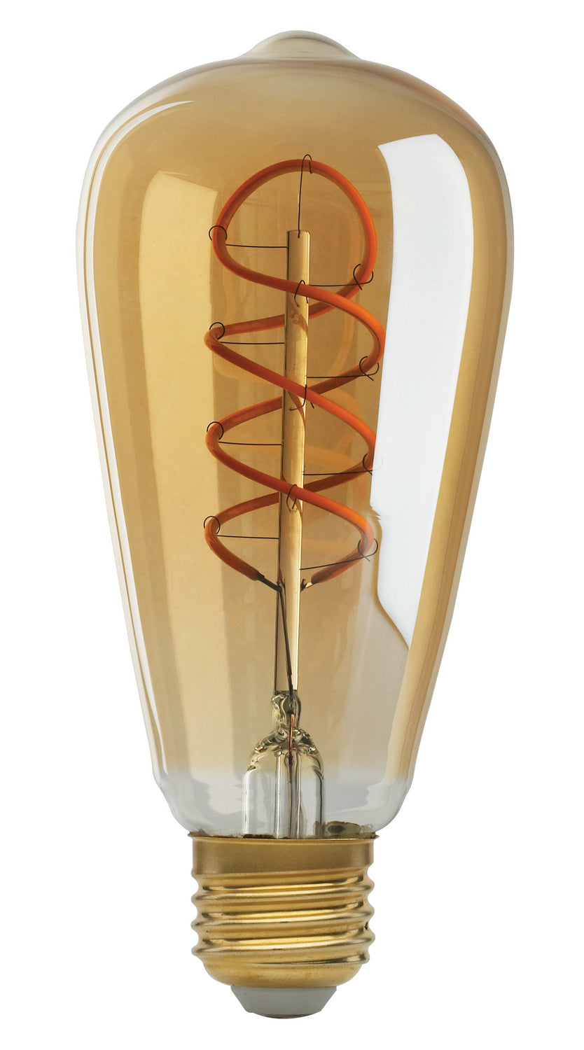 Satco Lighting S9967   Light Bulb Transparent Amber