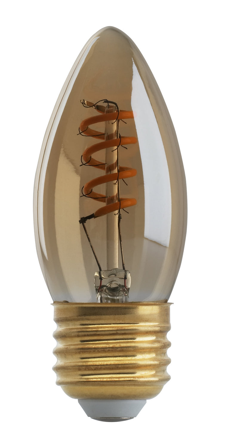 Satco Lighting S9970   Light Bulb Transparent Amber