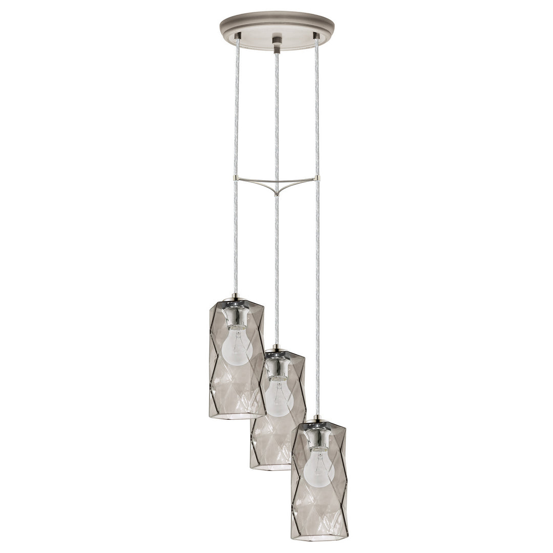 Eglo Estevau 202409A Pendant Light - Satin Nickel