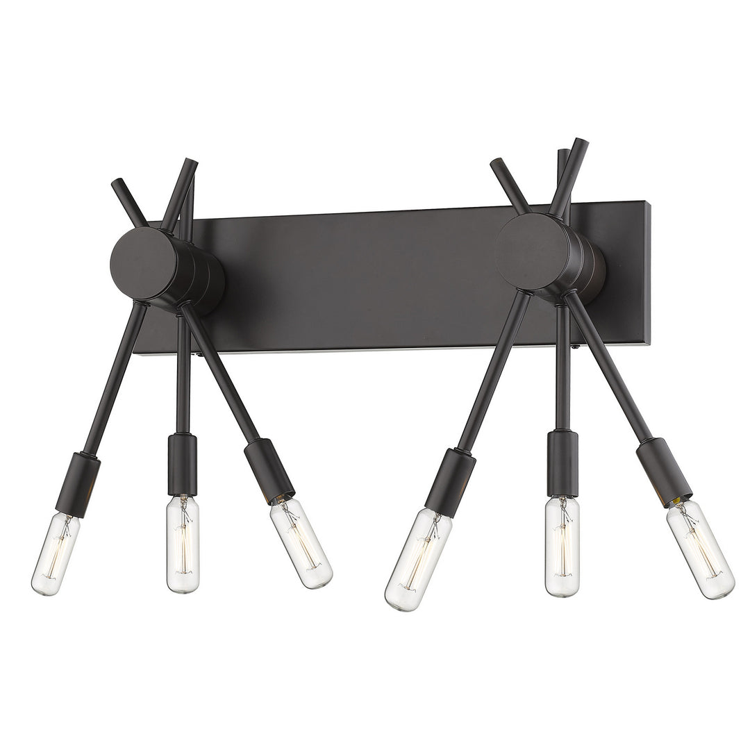Eglo Willsboro 203483A Bath Vanity Light 5 in. wide - Bronze