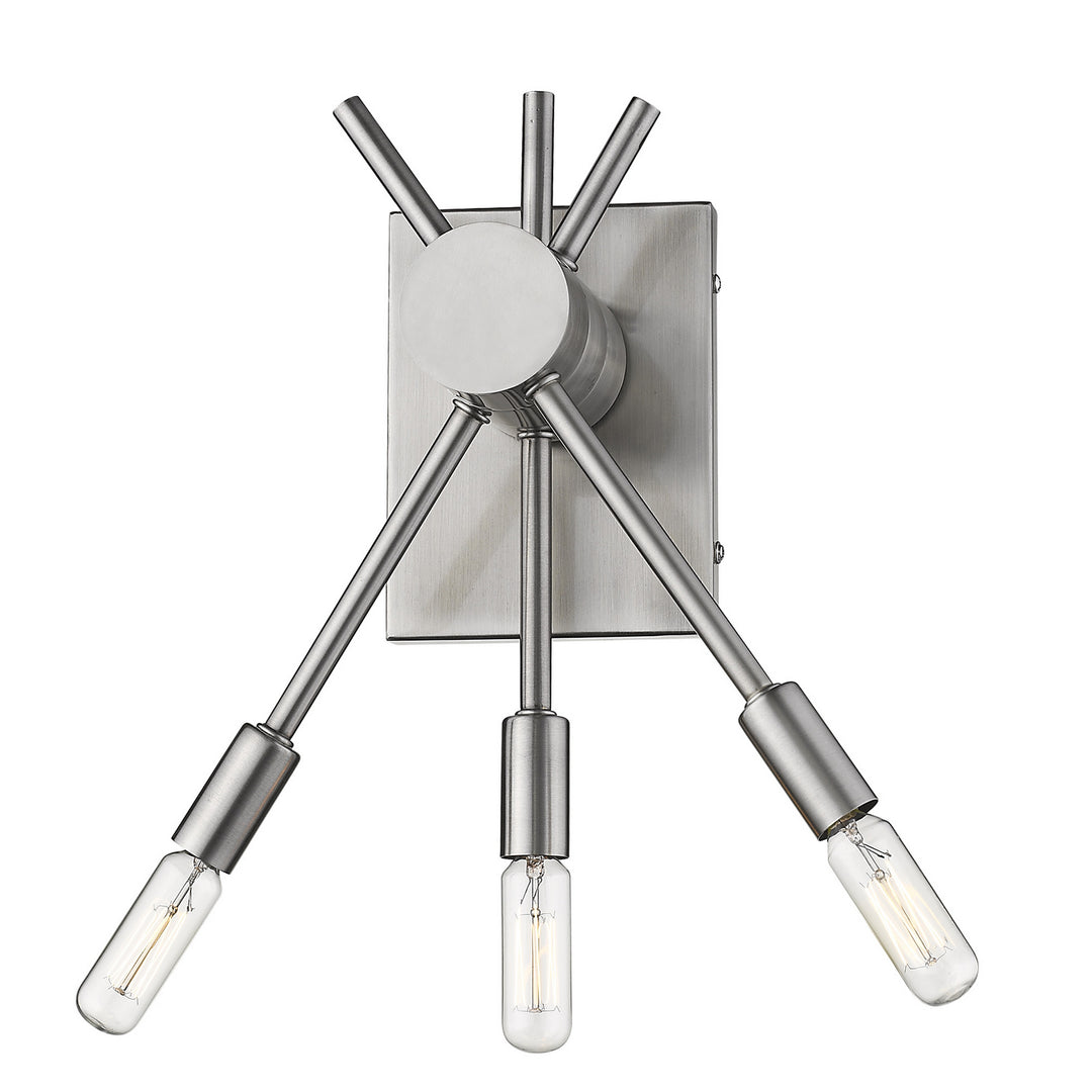 Eglo Willsboro 203486A Wall Sconce Light - Polished Nickel