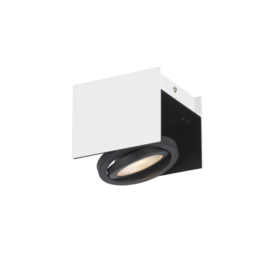 Eglo Vidago 39315A Wall Sconce Light - Black/White