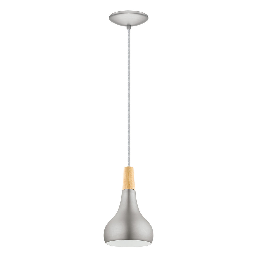 Eglo Sabinar 96984A Pendant Light - Brushed Nickel